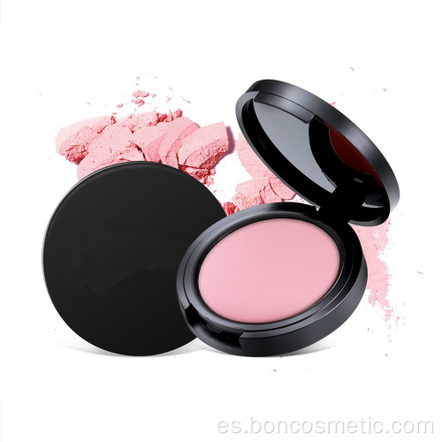 Paleta de maquillaje de rubor redondo OEM